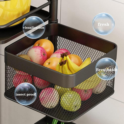 5-Tier Rotating Fruit& Vegetable basket.