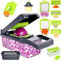 Multicolor Vegetable Cutter With 7- BladesFor Easy Slicing and Dicing