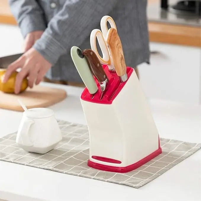 Mess- Free Kitchen Knife- Holder Space saving Rack